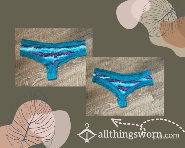 Blue Lace 💙 Cheeky Panties - 24 Hour Wear