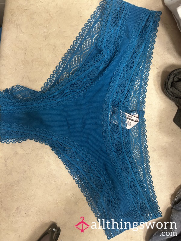 Blue Victoria’s Secret Cheeky Panties