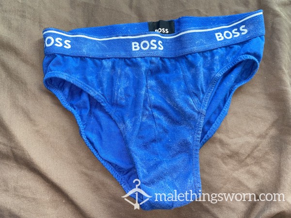 Boss Briefs Used As C*mrag 💦