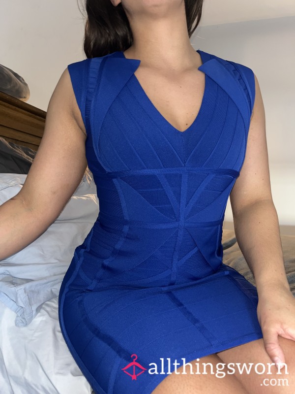 💙 BLUE BANDAGE DRESS 💙