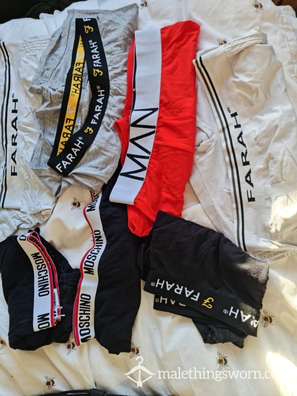 Branded Underwear Different Colours