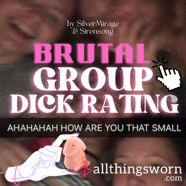 Brutal Group D*ck Rating - Humiliation & Degredation