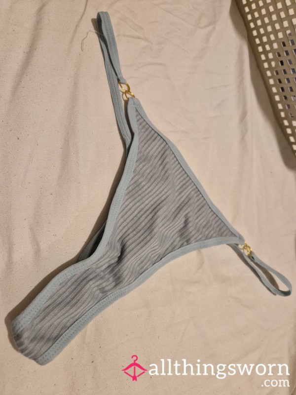 Budget Baby Blue Thong