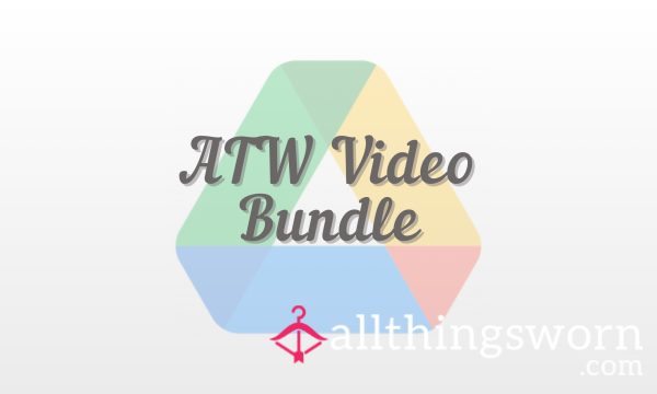 Bundle Deal ~ All My ATW Vids At One Low Price 😊