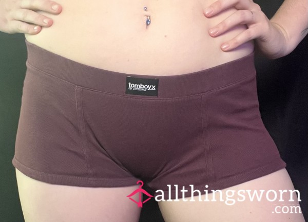 Burgundy TomboyX Shorts