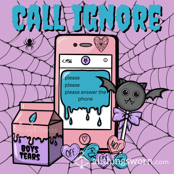 🖤 Call Ignore — How Pathetic Are You? 🖤