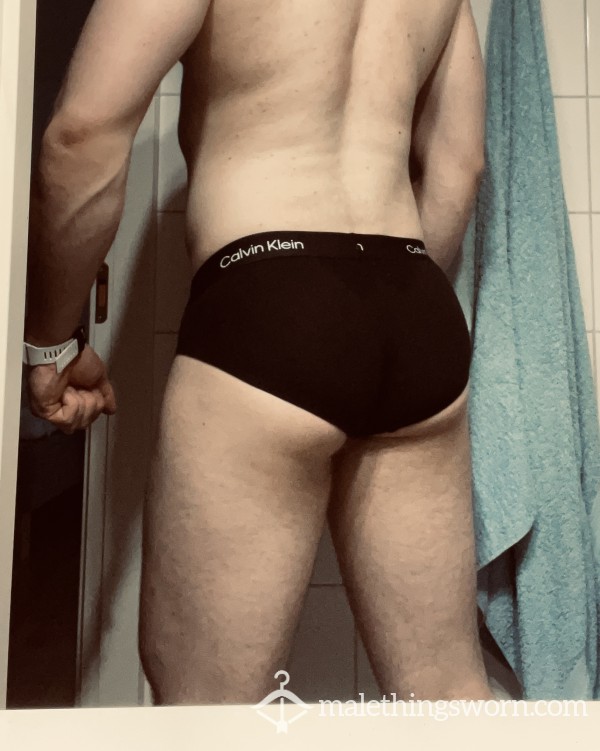 Calvin Klein Briefs, Black, Custom