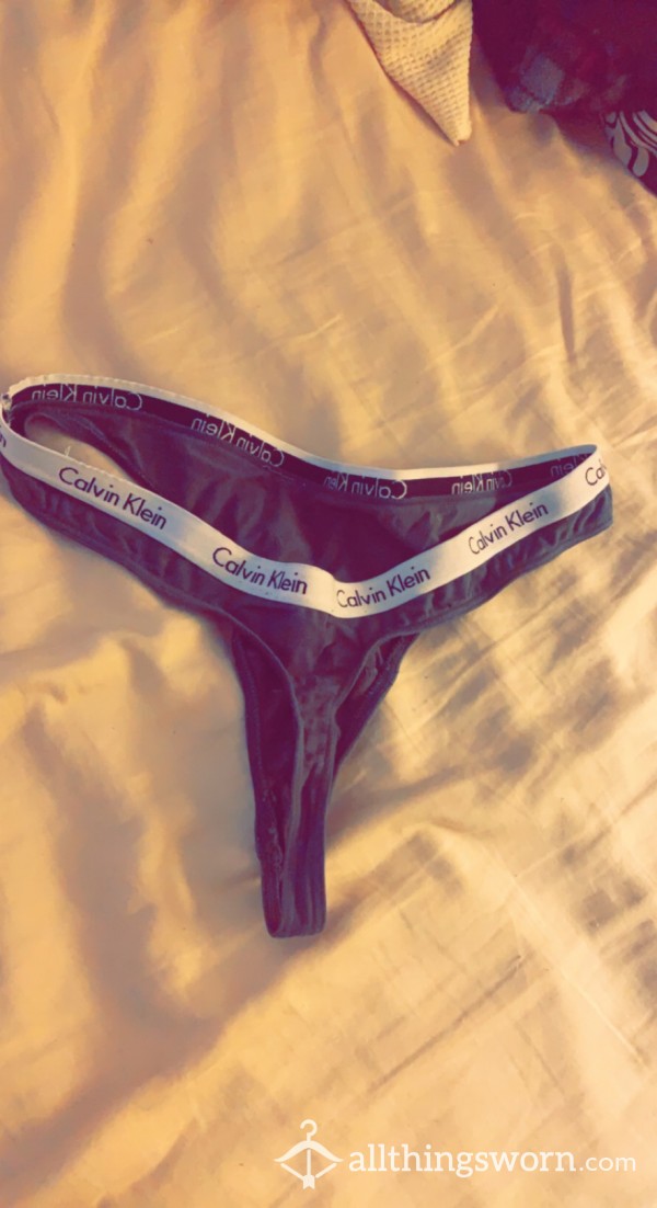 Calvin Klein Worn Panties