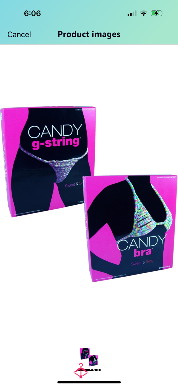 Candy Thong And Bra