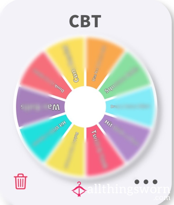 CBT Task Wheel