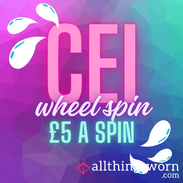 CEI Wheel Spin 😈 Will You Obey? £5 A Spin