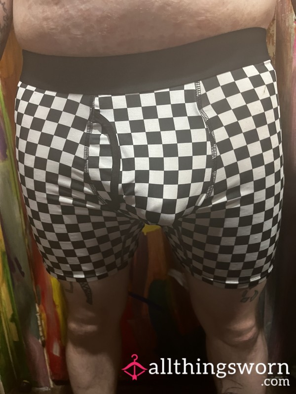 Checkered Boxer Briefs