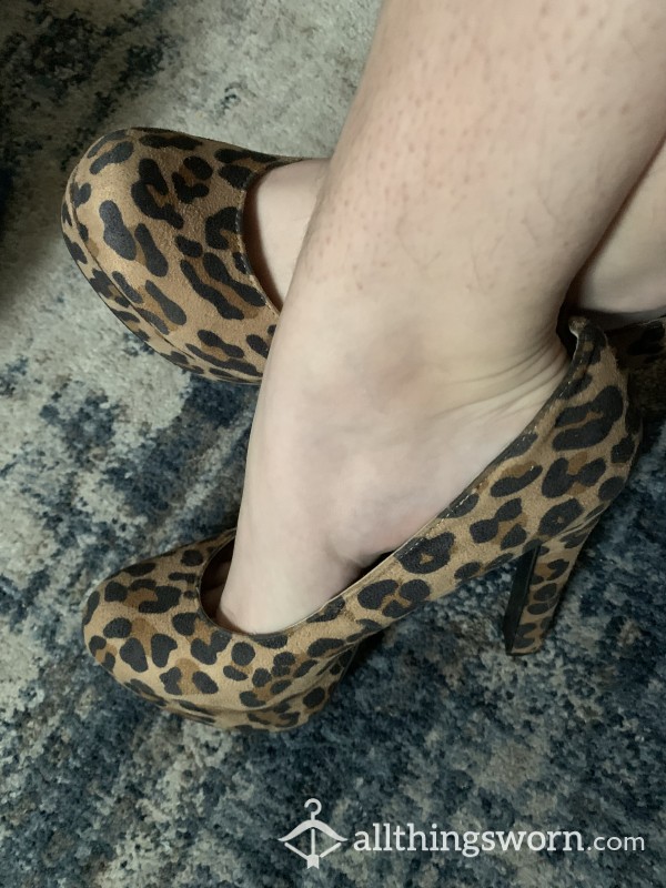 Cheetah Print Mossimo Heels