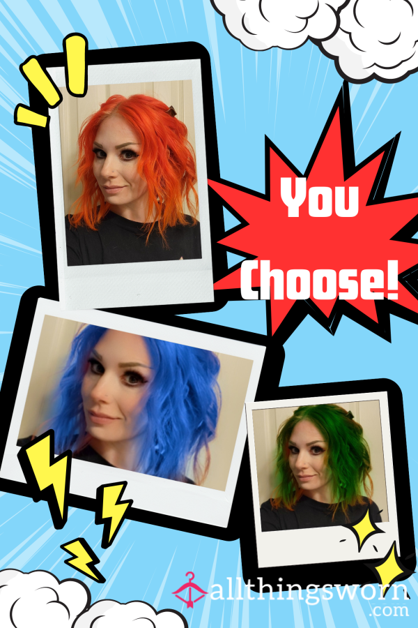 Choose My Hair Colour 🌈