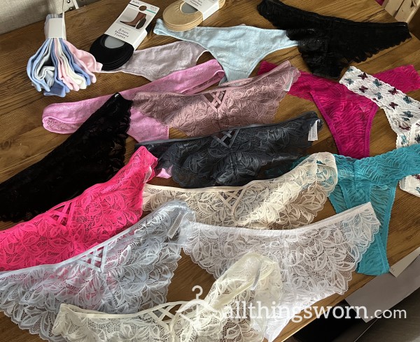 Choose Your Panties - All Worn To Order