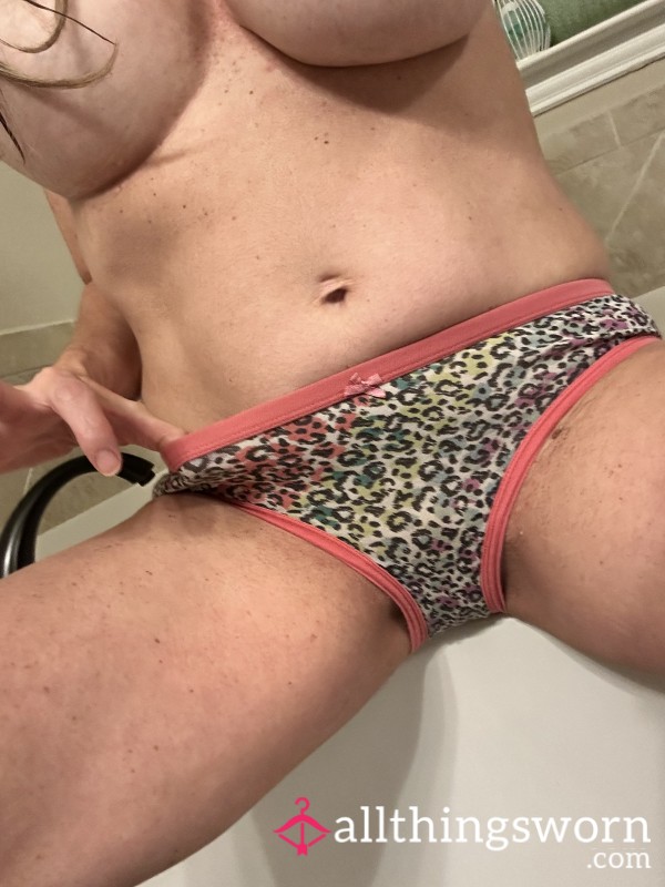 Colorful Well Worn Panties