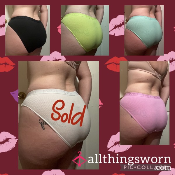 Cotton Bikini Fullbacks •5 Different Colors!•