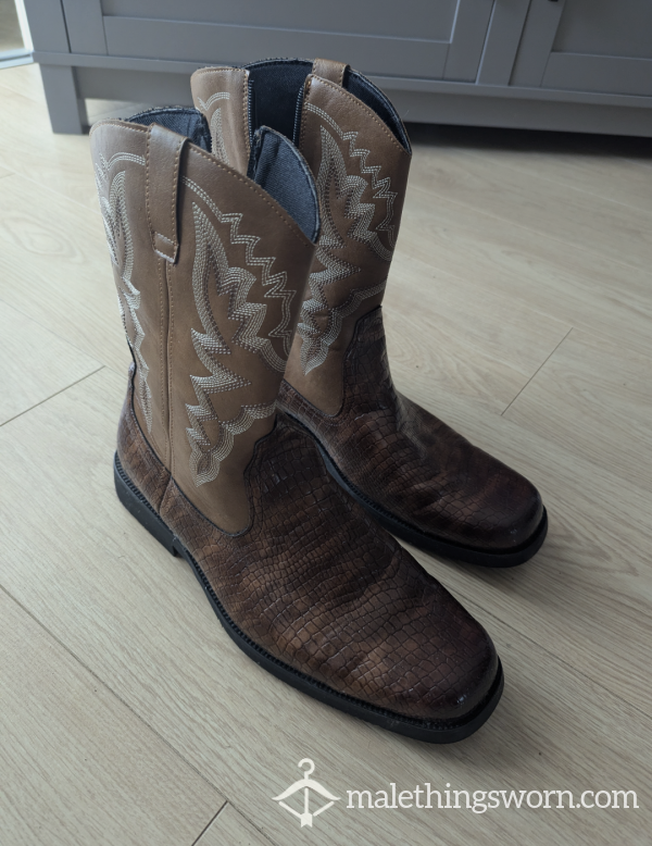 Cowboy Leather Boots