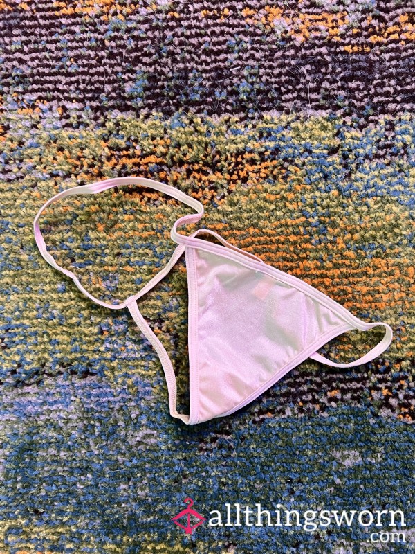 Creamy Satin G-string