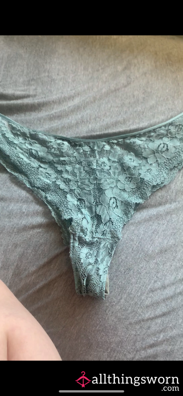 Creamy Wet Brazilian Panties