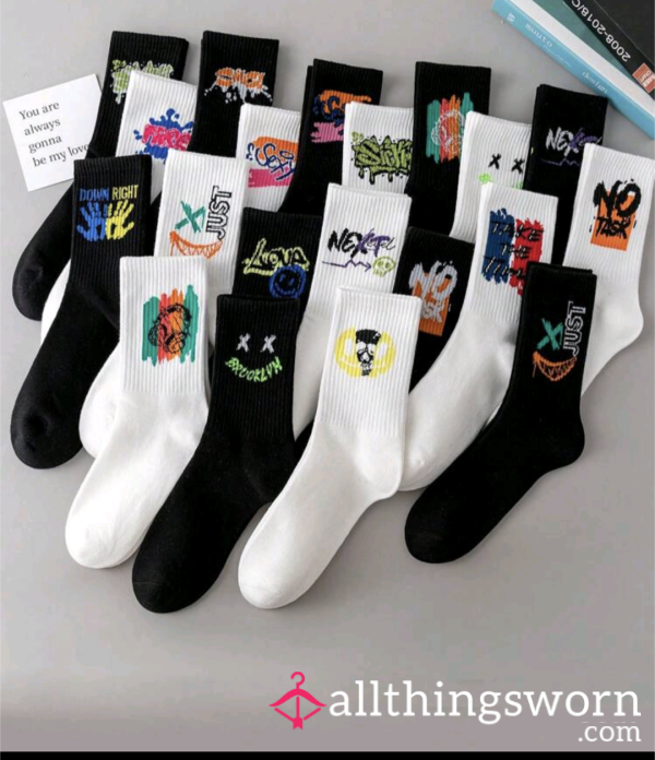 Crew Socks Random Designs