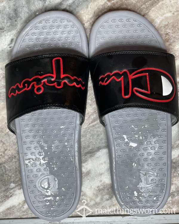 C*m Covered Champion Slides Size 10