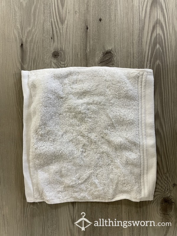 Cum Soaked Face Towel