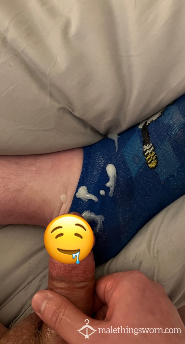 C*mming On My Donald Duck Sock While Wearing It