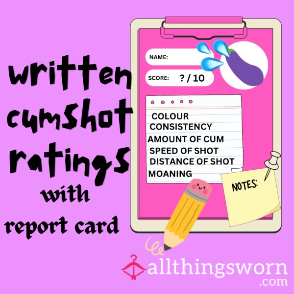 C*mshot Ratings - Written