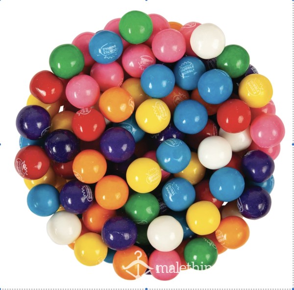 Customized Gum Balls - 3 Pack (Chocolate, Lemonade, Chewed, C*m)