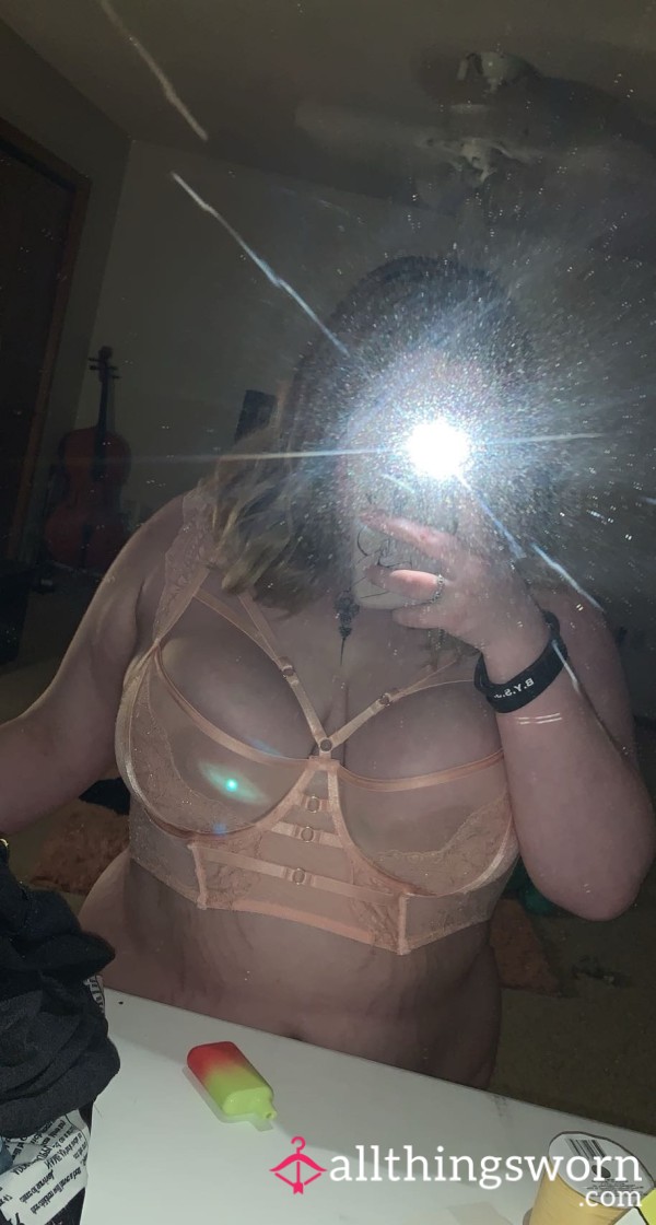 Cute, S**y Pink Lingerie Top😘