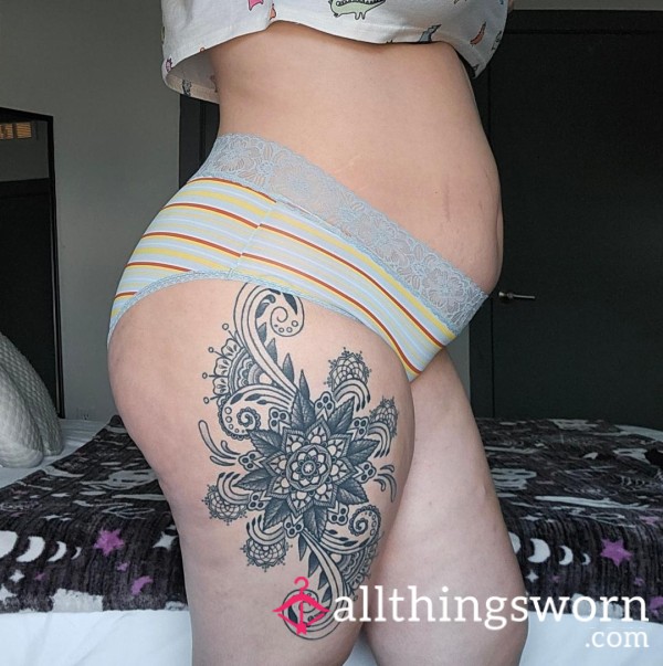 Cute Stripe Pregnant Panties