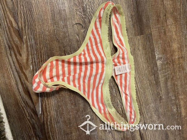 Cute Victoria Secret Striped Thong