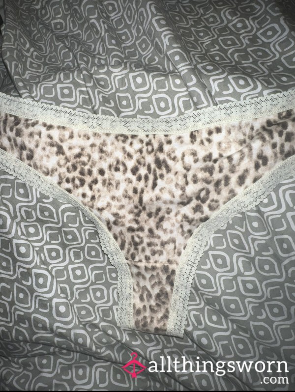 Cutie Leopard Print Cheeky Panties