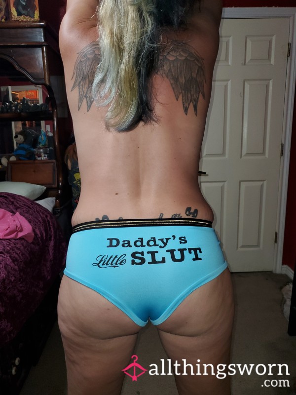 Daddy's Little Slut Blue