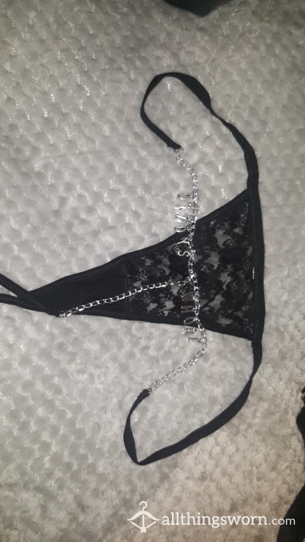 Daddy's Whore Thong