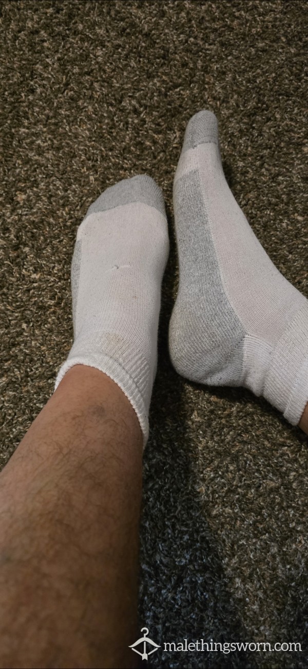 Daily Worn Socks. Working On My Feet All Day And I SWEAT.