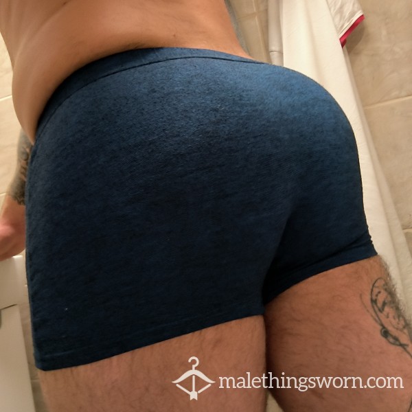 Dark Blue Boxers 😈