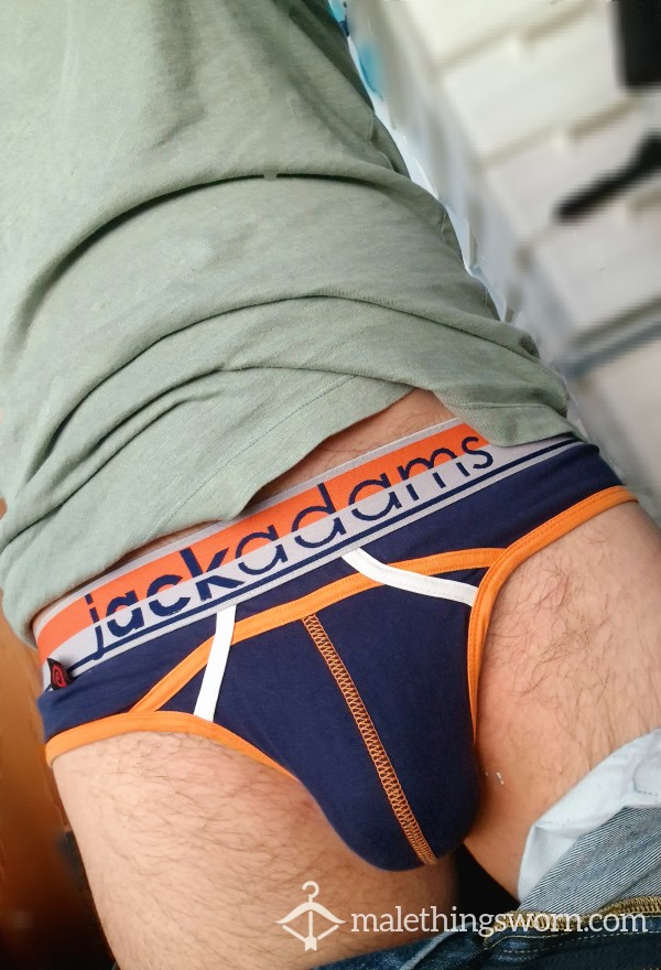 Dark Blue Jack Adams Briefs - L