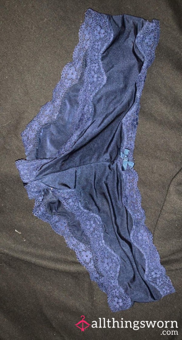 Dark Blue Lacy Panties