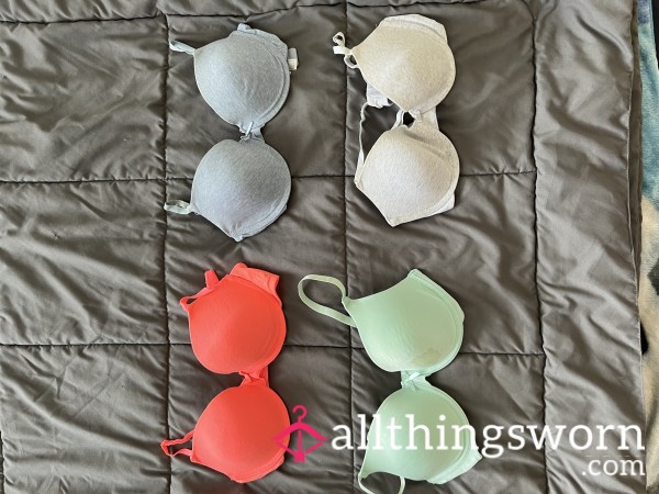 Dirty Bra Selection With Stains