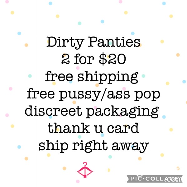 Dirty Hamper Panties!! No Wait !