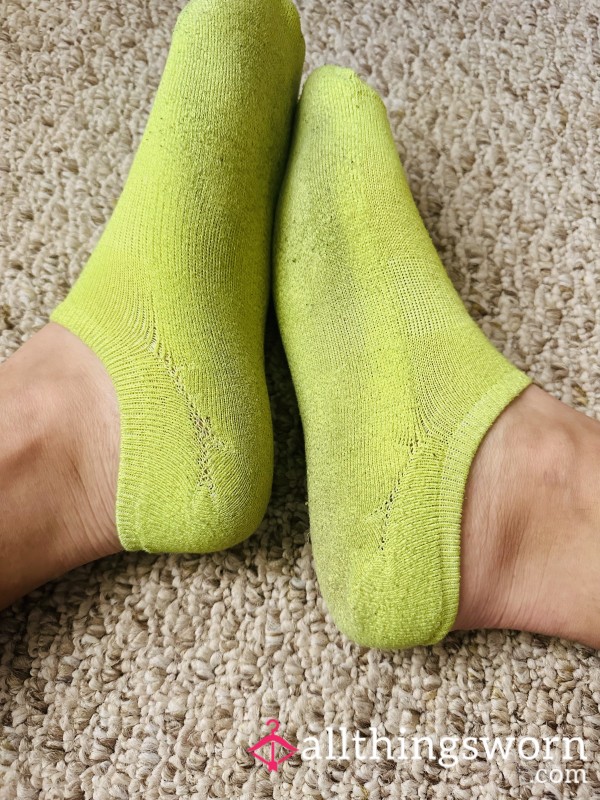 Dirty Neon Ankle Socks