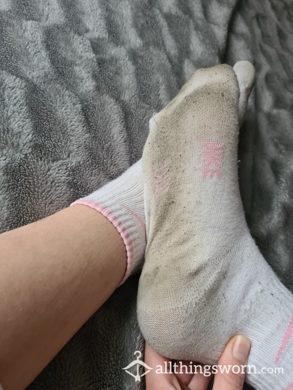 Dirty Nike Socks. Shipping Included!