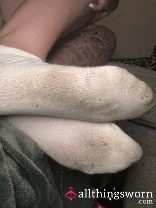 Dirty White Socks