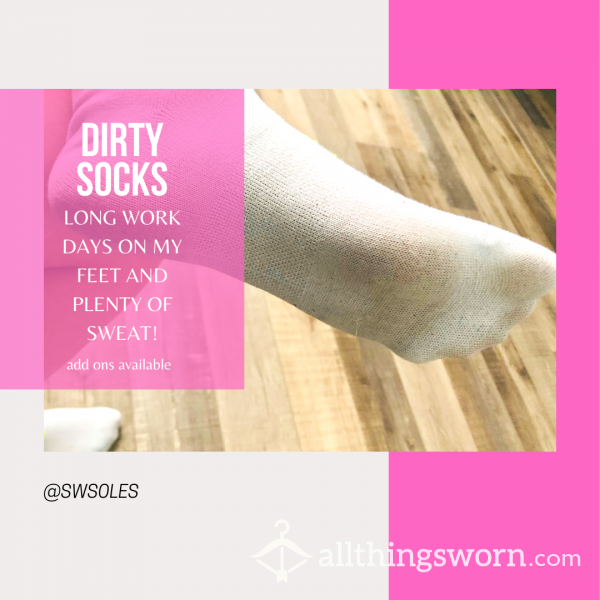 Dirty Worn Socks!