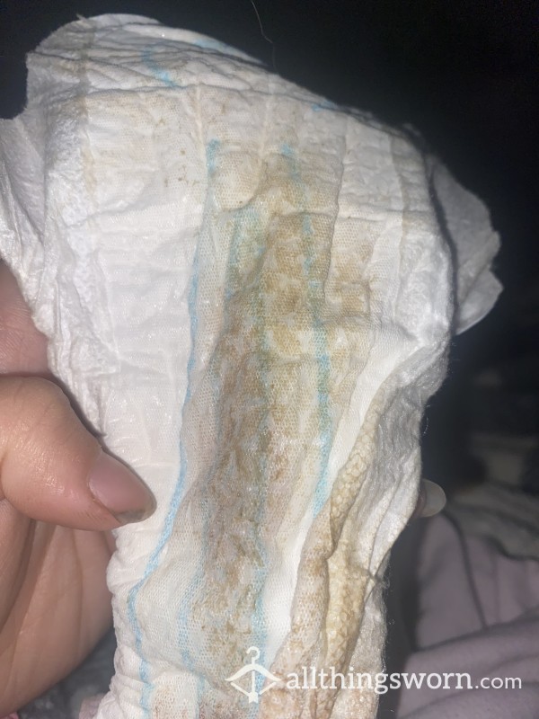 Discharge, Cum And Sweat Covered Pads