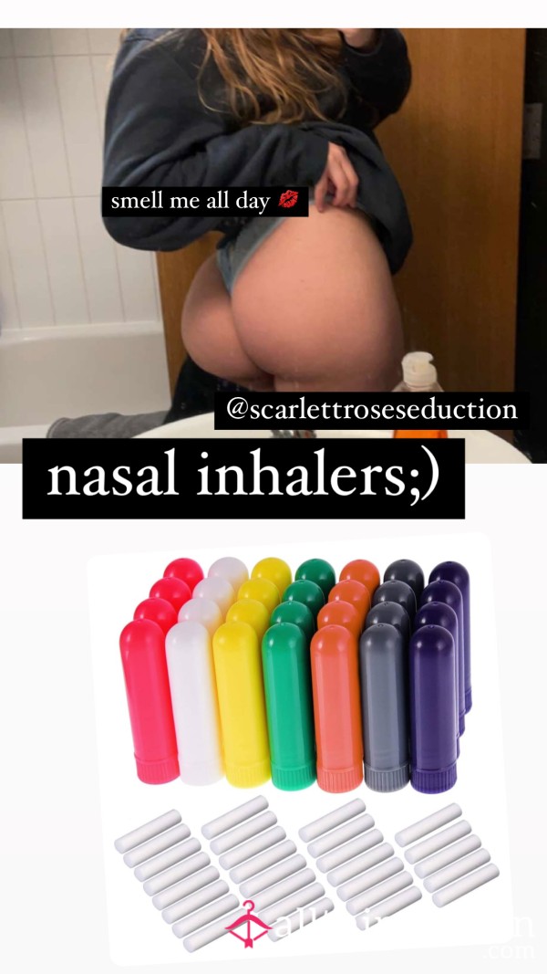 Discreet Nasal Inhalers S**y Smell Pu**y A**