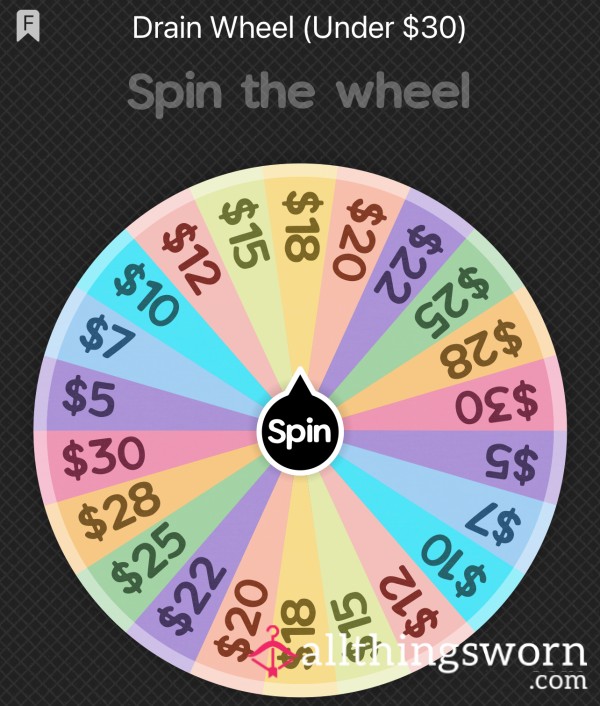 Drain Wheel (under $30)