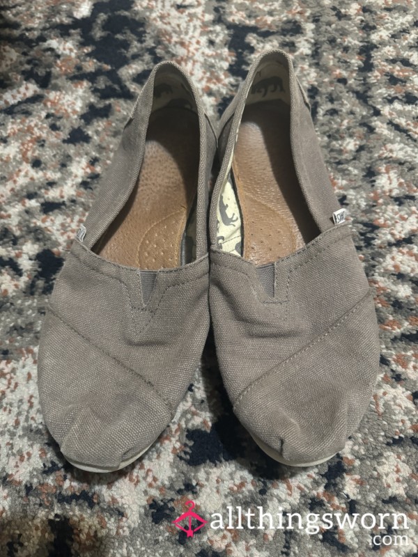 Dusty Grey Slide-Ons